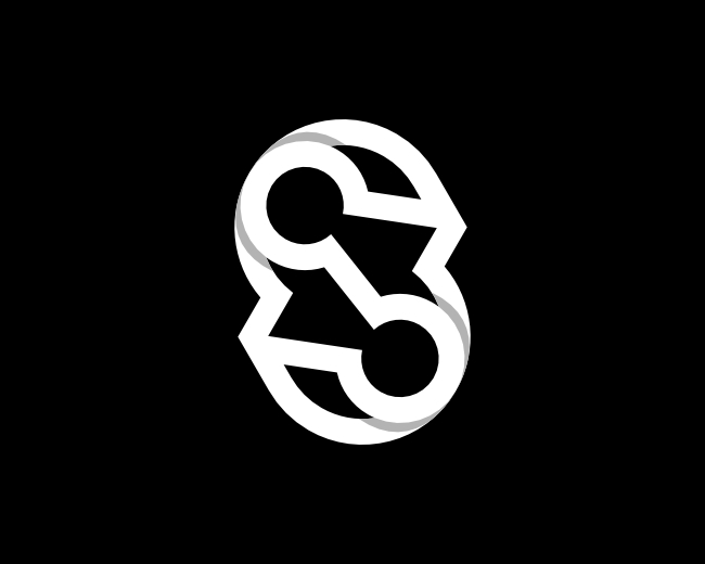 Letter S Keyhole Logo