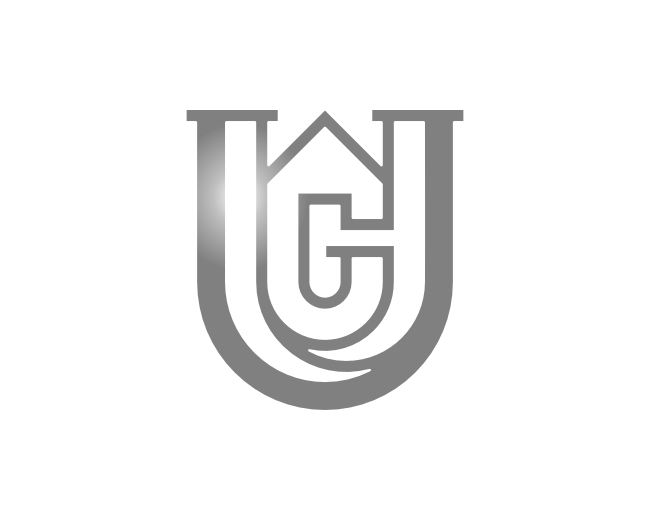 Letter UG GU Home Logo