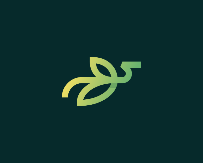 Green Stork logo