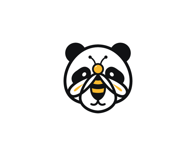 Bee And Panda Logo