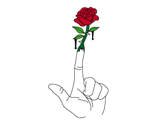 Rose,hand