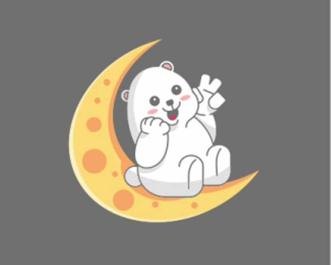 Happy Moon Bear Logo