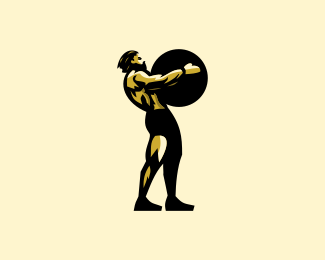 Atlas strongman logo