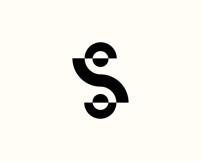 Dynamic Letter S Logo Design