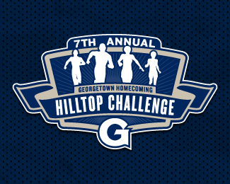 Georgetown Hilltop Challenge Logo