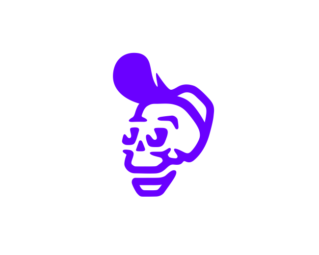Skull Fellow Logo