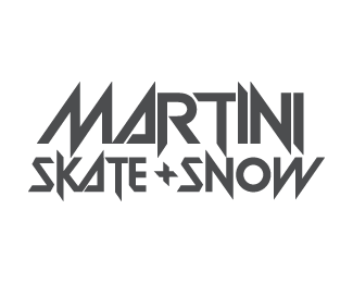 Martini Skate + Snow Logo 4