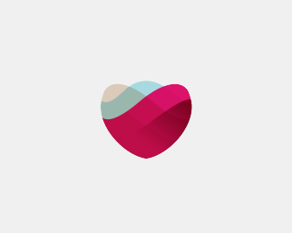 logo heart minimal - unilove
