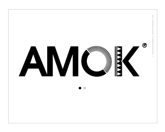 AMOK Logo Prototype