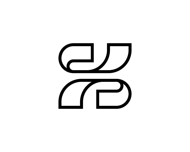 Stylish Sx Or Xs  Logo