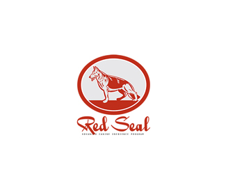 Red Seal Canine Obedience Program Logo