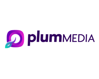 Logo Plum Media web design
