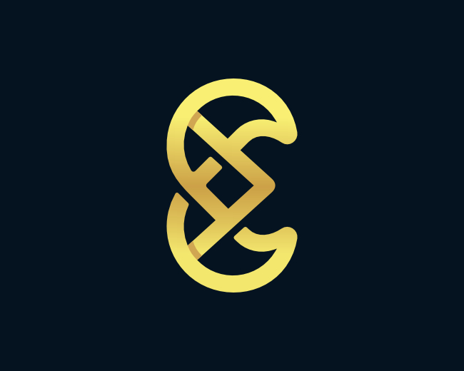 Elegant E Letter Logo