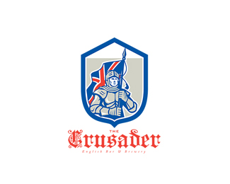 The Crusader English Brewery Logo