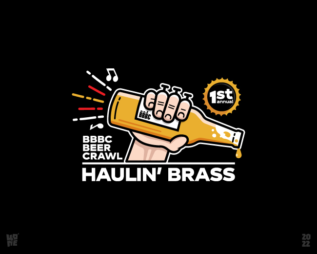 1st Annual BBBC Beer Crawl Haulin'Brass