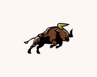 Bull charge logo