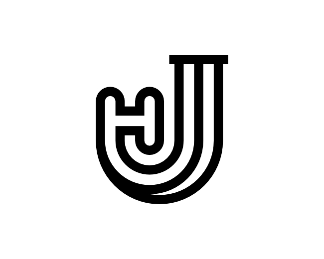 Letter JH HJ Logo