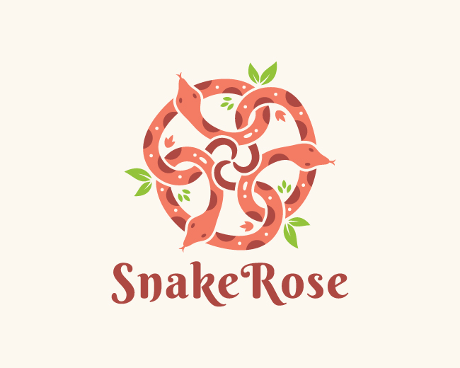 Snake Rose Logo