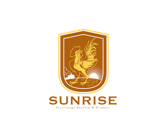 Sunrise Free Range Produce Logo