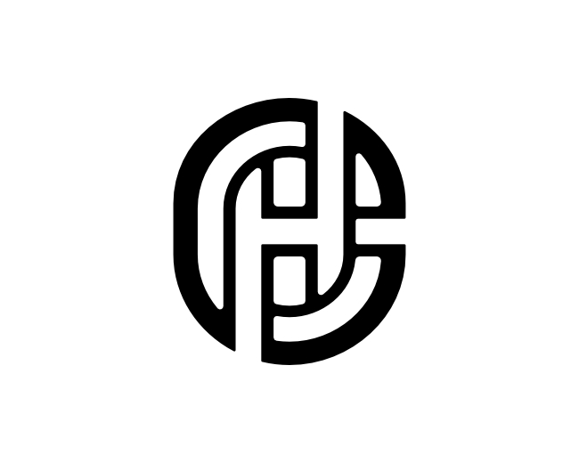 Monogram CH Letter HC Identity Logo