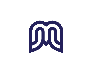 Modern Letter M Logo