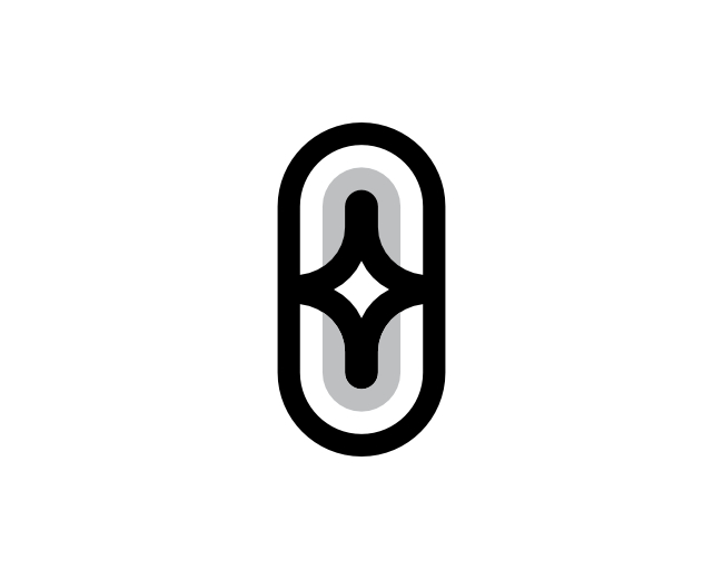 O NU Or UN Letter Logo
