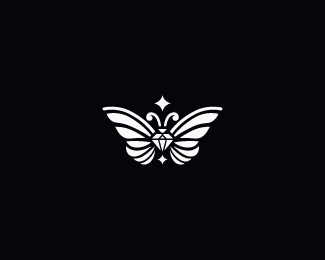 butterlfy diamond logo