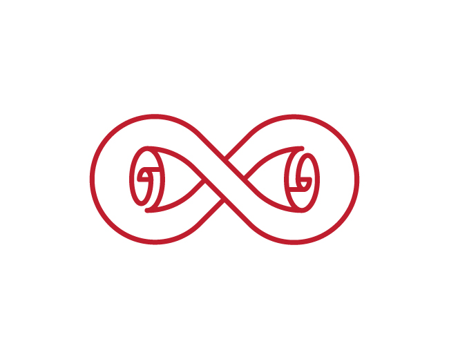 Elegant Minimal Infinite Rose Logo