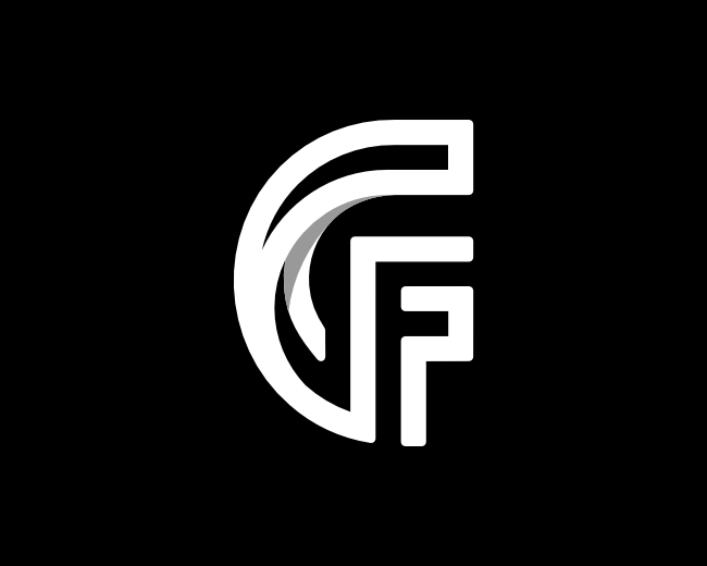 Letter CF FC Logo
