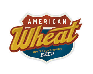 American Wheat beer logo