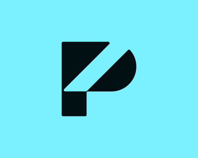 P Logo Design // For Sale