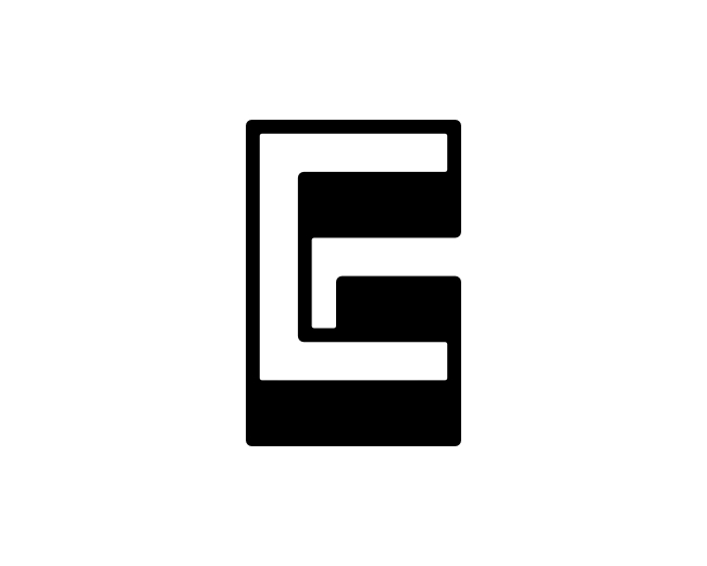 Letter GC CG Logo