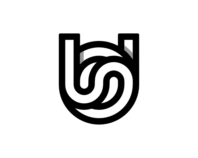 Letter UO OU Logo