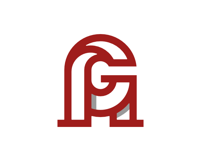 Letter AG GA Logos