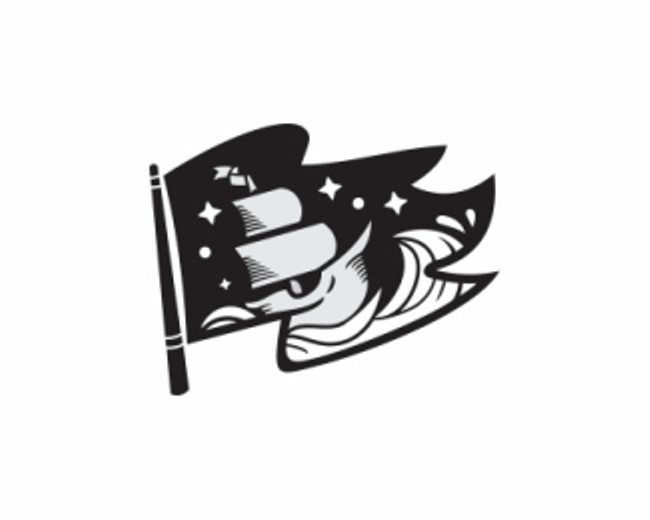 Flag Ship Wave Logo