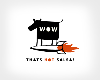 WOW! thats hot salsa! (Cow)