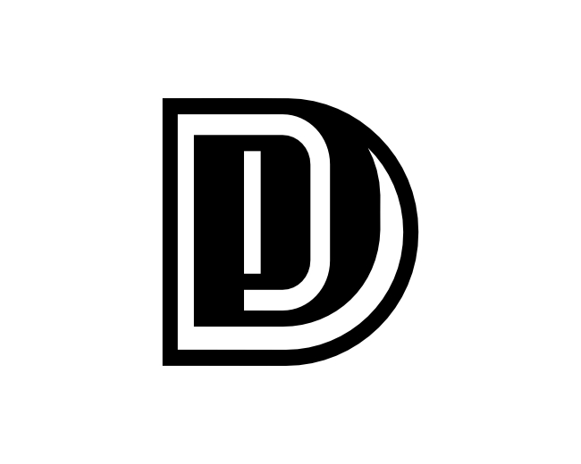 Letter PD Initial DP Identity Monogram Logo