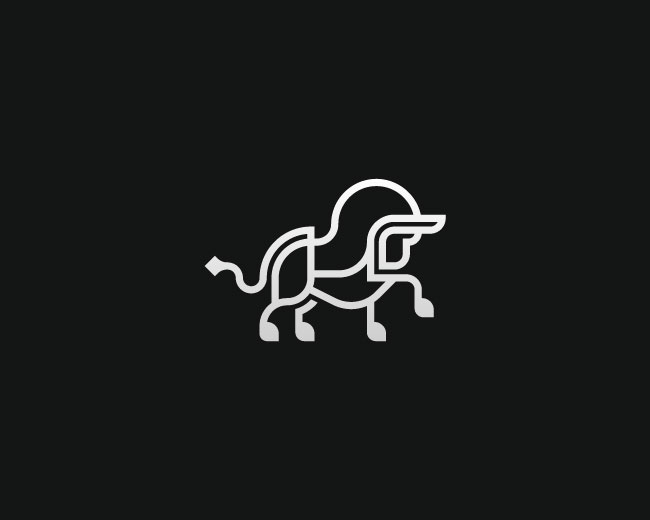 Monoline Bull Logo
