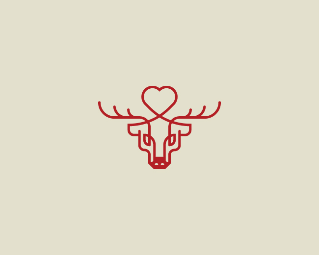 Deer Heart Logo