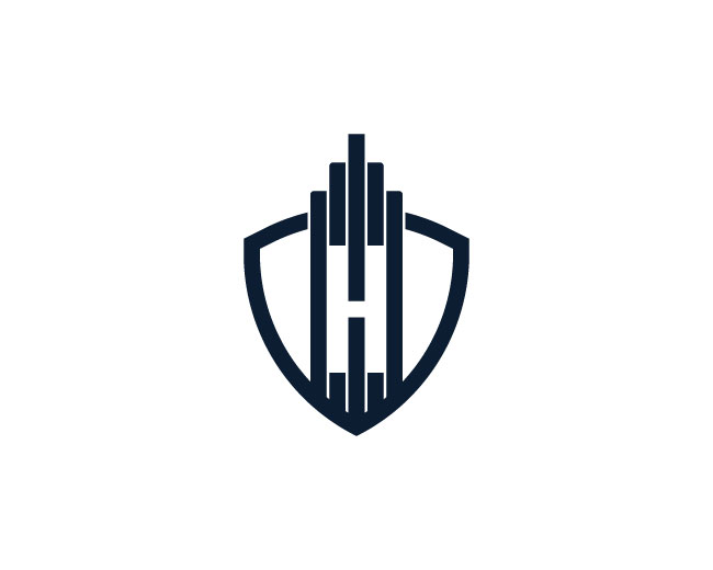 Real Estate Letter H Shield Logo