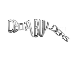 Delta Builders Metal Hammer Logo