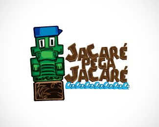 Jacaré pega Jacaré