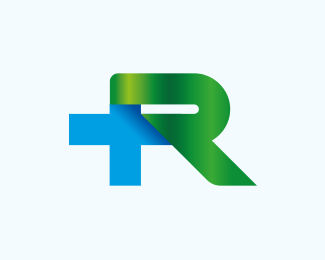 Medical Letter R with Cross (for sale)