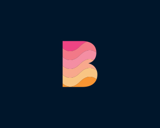 Colorful B Logo - B Colorful Logo - B Logo