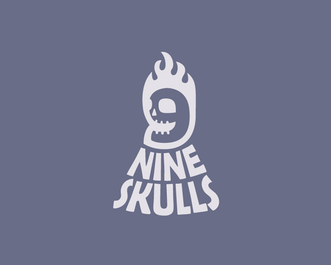 Nine skulls