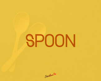 Spoon Wordmark—Premium Food Brand Logo