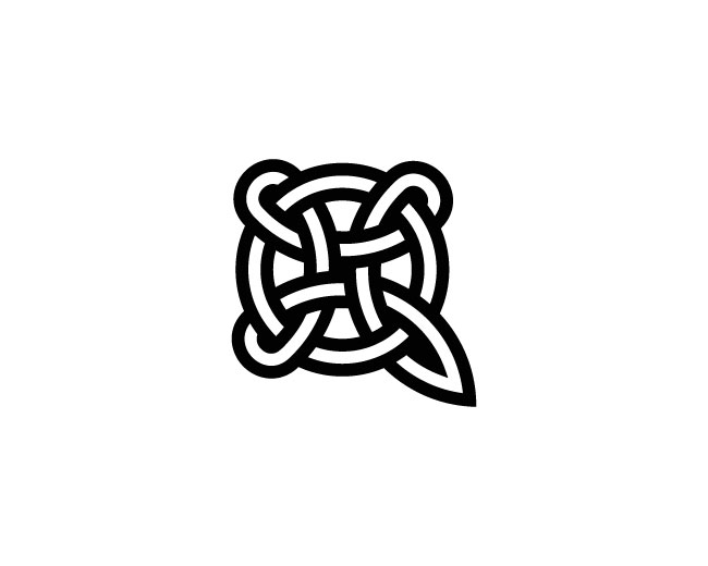 Qx Xq Celtic Knot Logo
