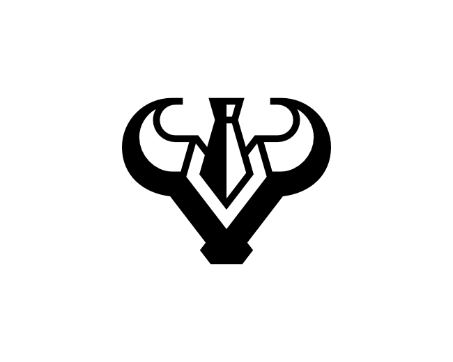 Animal Bull Tie Logo