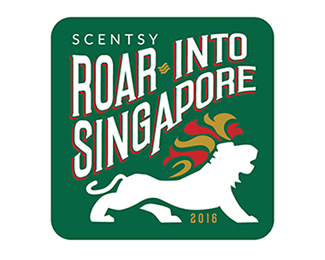 Roar into Singapore incentive trip logo