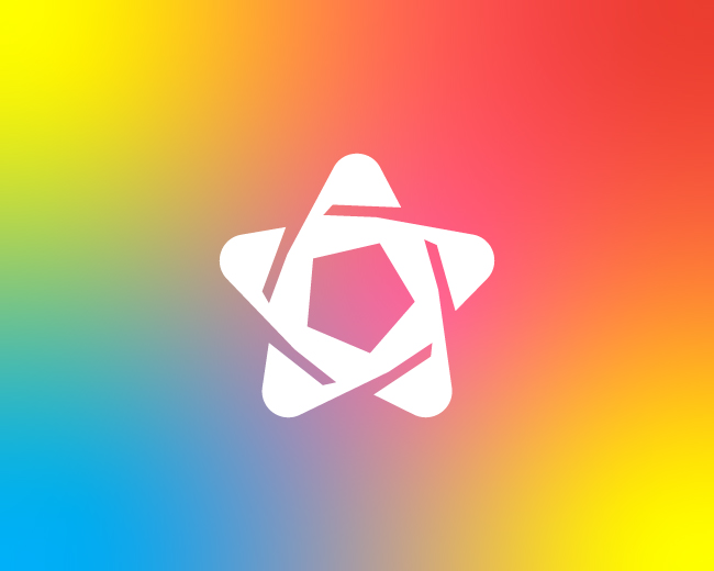 Modern Star Logo Mark